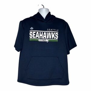 Seattle Seahawks Navy Hoodie, size XL